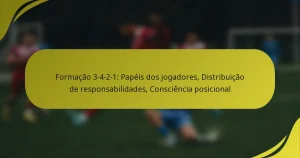 Formação 3-4-2-1: Papéis dos jogadores, Distribuição de responsabilidades, Consciência posicional
